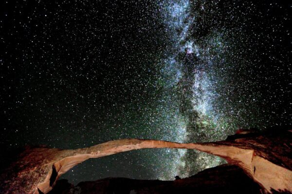 Landscape Arch n Milky Way Horizontal