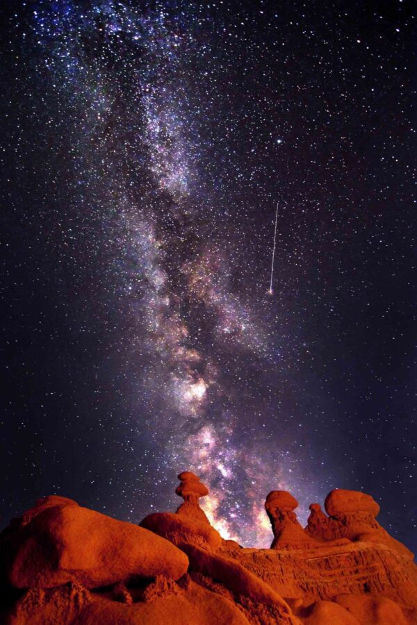 Hoodoos & Shooting Star