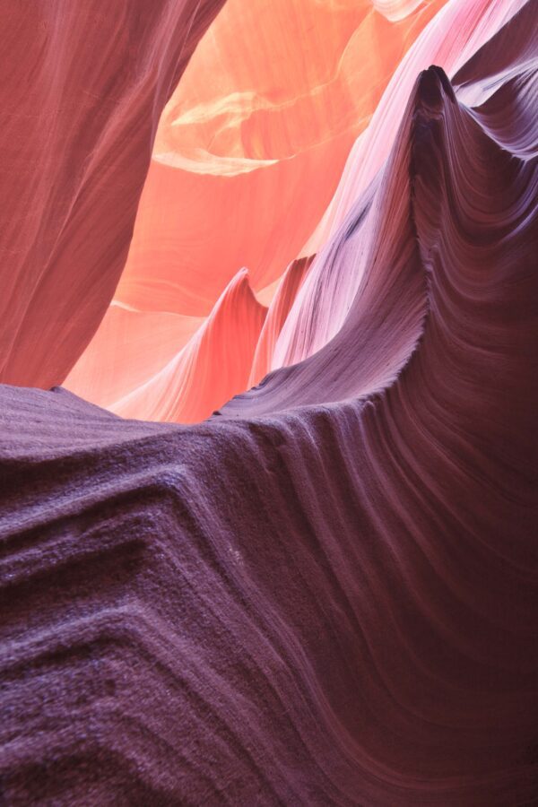 Fluid Wave in Navajo Stone