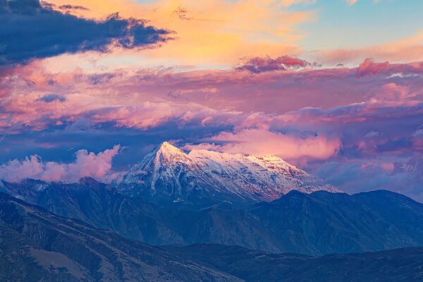 Timpanogos Front Range Sunset