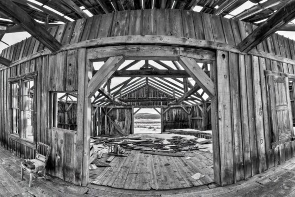 Western Shack B&W