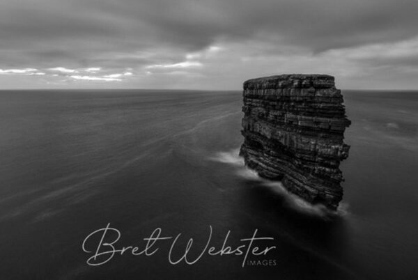 Dun Briste B&W