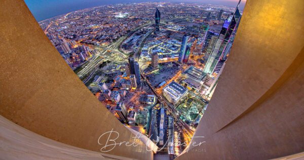 Kuwait City View from Al Hamra
